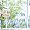 Gorgecraft Waterproof PVC Colored Laser Stained Window Film Adhesive Stickers DIY-WH0256-047-7