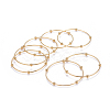 Fashion 304 Stainless Steel Bangle Sets BJEW-L664-023C-G-3