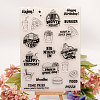 Silicone Clear Stamps DIY-A013-03-4