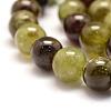 Natural Green Garnet Beads Strands G-G661-10mm-3