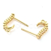 Brass Stud Earring Finding KK-L208-50G-2