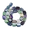 Natural Fluorite Beads Strand G-K245-J19-01-2
