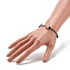 Dinosaur Acrylic Enamel Beads Adjustable Cord Bracelet for Teen Girl Women BJEW-JB07048-4