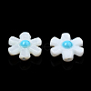 Natural Freshwater Shell Enamel Beads SHEL-N003-27A-3