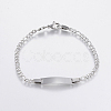 304 Stainless Steel Link Bracelets BJEW-H572-01P-1