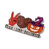 Halloween Printed Acrylic Pendants OACR-P026-D05-2