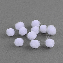 DIY Doll Craft Pom Pom Yarn Pom Pom Balls AJEW-S006-20mm-01