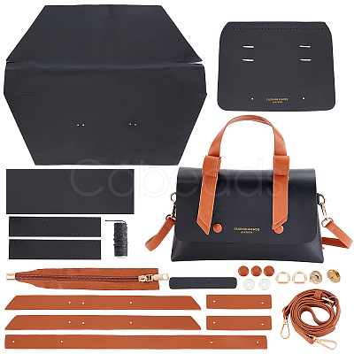 PU Leather DIY Purse Making Kits DIY-WH0304-169-1