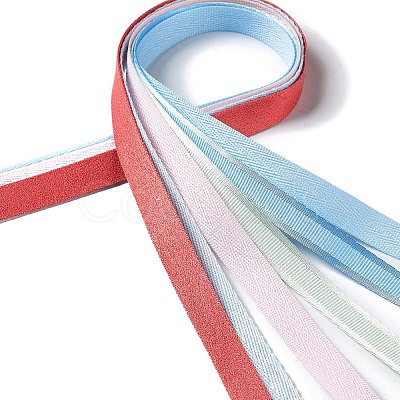 18 Yards 6 Colors Polyester Ribbon SRIB-C001-B11-1