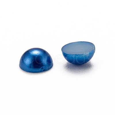 ABS Plastic Cabochons OACR-S012-5mm-M-1