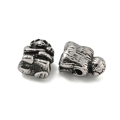 Animal 304 Stainless Steel Beads STAS-E214-11AS-09-1