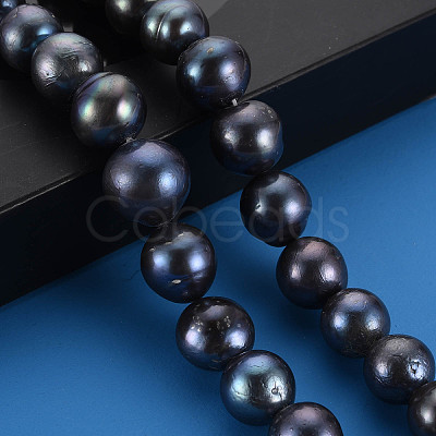 Natural Keshi Pearl Beads Strands PEAR-S020-L06-1