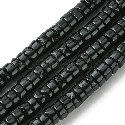 Natural Black Onyx Beads Strands G-D067-C01-1