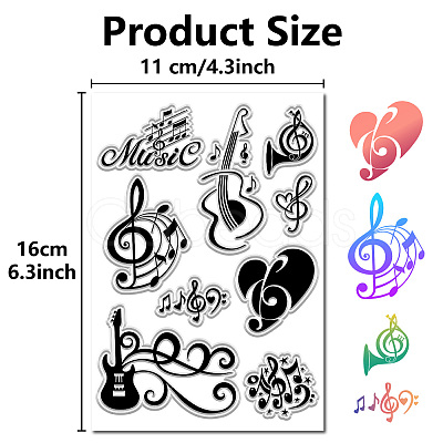 Custom PVC Plastic Clear Stamps DIY-WH0439-0235-1