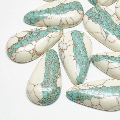 Synthetic Turquoise Cabochons TURQ-S290-51A-01-1