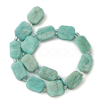 Natural Amazonite Beads Strands G-C098-A01-01-1