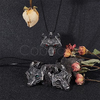 Unicraftale 3Pcs 3 Colors 304 Stainless Steel Pendants STAS-UN0055-81-1