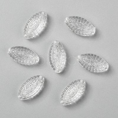 Transparent Acrylic Beads X-PL777-1