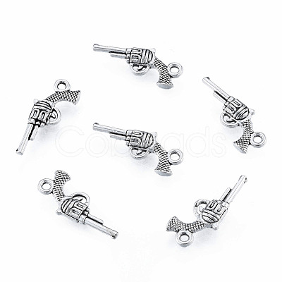 Tibetan Style Alloy Pendants TIBEP-N012-03-1