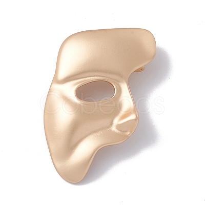 Alloy Mask Lapel Pin JEWB-C016-05MG-1