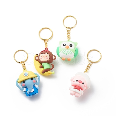 Cartoon Animal Keychain KEYC-JKC00372-1