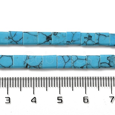 Synthetic Turquoise Beads Strands G-F762-A01-01-1