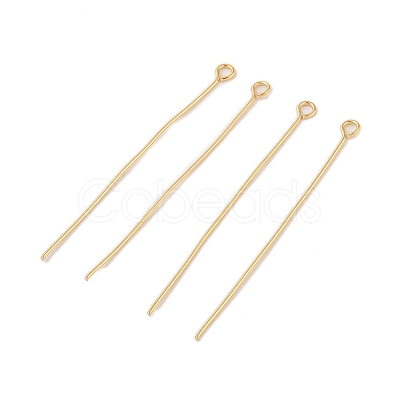 304 Stainless Steel Eye Pins STAS-Z089-02G-01-1