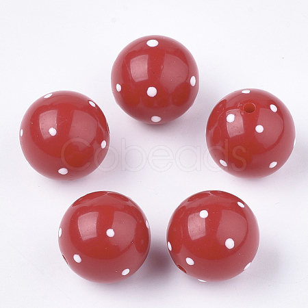 Acrylic Beads SACR-T345-02E-05-1