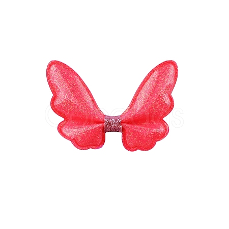 Glitter Butterfly Bowknot Alligator Hair Clips PW-WGD7FA4-03-1