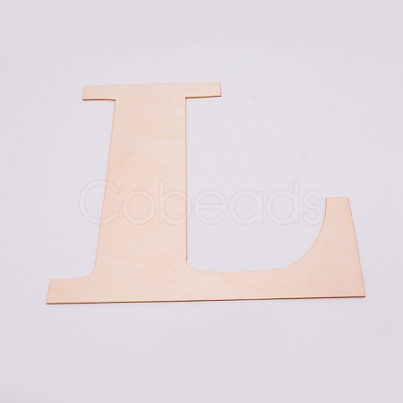 Unfinished Wood Shape WOOD-WH0109-01L-1