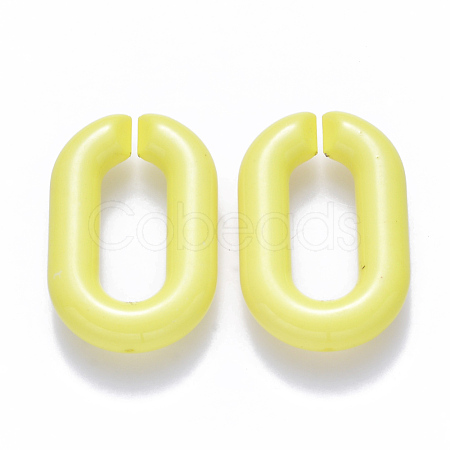 Opaque Acrylic Linking Rings OACR-S036-006A-G09-1