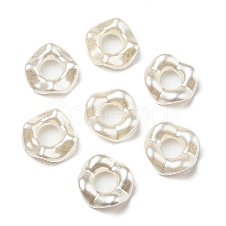 ABS Imitation Pearl Beads OACR-K001-16-1