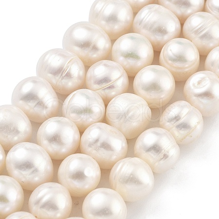 Natural Cultured Freshwater Pearl Beads Strands PEAR-C003-14F-1