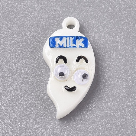 Plastic Pendants KY-WH0020-34-1