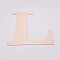 Unfinished Wood Shape, Customizable, Letter, Letter.L, 29.9x29.9x0.2cm