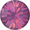 Preciosa&reg MAXIMA Crystal Round Stones, Czech Crystal, Dura Foiling, Round(431 11 615 Chaton), 21110 Amethyst Opal, SS12/PP24(3~3.2mm)