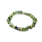 Natural Chrysoprase Beads Kids Bracelets, Stretch Bracelets, Inner Diameter: 1-3/4~2-1/8 inch(4.5~5.3cm)