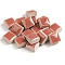 Square Shape Porcelain Mosaic Tiles, for DIY Mosaic Art Crafts, Picture Frames and More, Indian Red, 10x10mm, about 205pcs/set