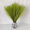 Polyester Imitation Pampas Grass Bouquet for Wedding Party Home Table Decoration, Olive Drab, 430~450mm, 7 Branches