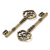 Tibetan Style Zinc Alloy Big Pendants FIND-G075-01AB-2