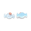 Candy Resin Cabochons MRMJ-WH0074-31A-1