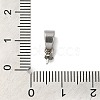 304 Stainless Steel Cup Pearl Peg Bails Pin Pendants STAS-D013-03A-P-3