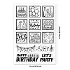 Custom Summer Theme PVC Plastic Clear Stamps DIY-WH0631-0097-6