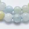 Natural Aquamarine Beads Strands G-K240-04-3