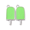 Ion Plating(IP) Brass Enamel Pendants KK-A168-16-06P-2