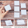  50 Sets 5 Styles Plastic Square Coin Boxes KY-NB0001-58-3
