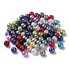 Baking Painted Pearlized Glass Pearl Round Bead Strands HY-Q004-8mm-M-4