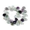 Natural Fluorite Beads Strands G-T138-118-2