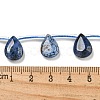 Natural Dumortierite Beads Strands G-Q183-B02-01B-5