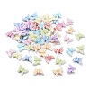 Mixed Color Craft Style Acrylic Butterfly Beads X-MACR-R491-M8-1